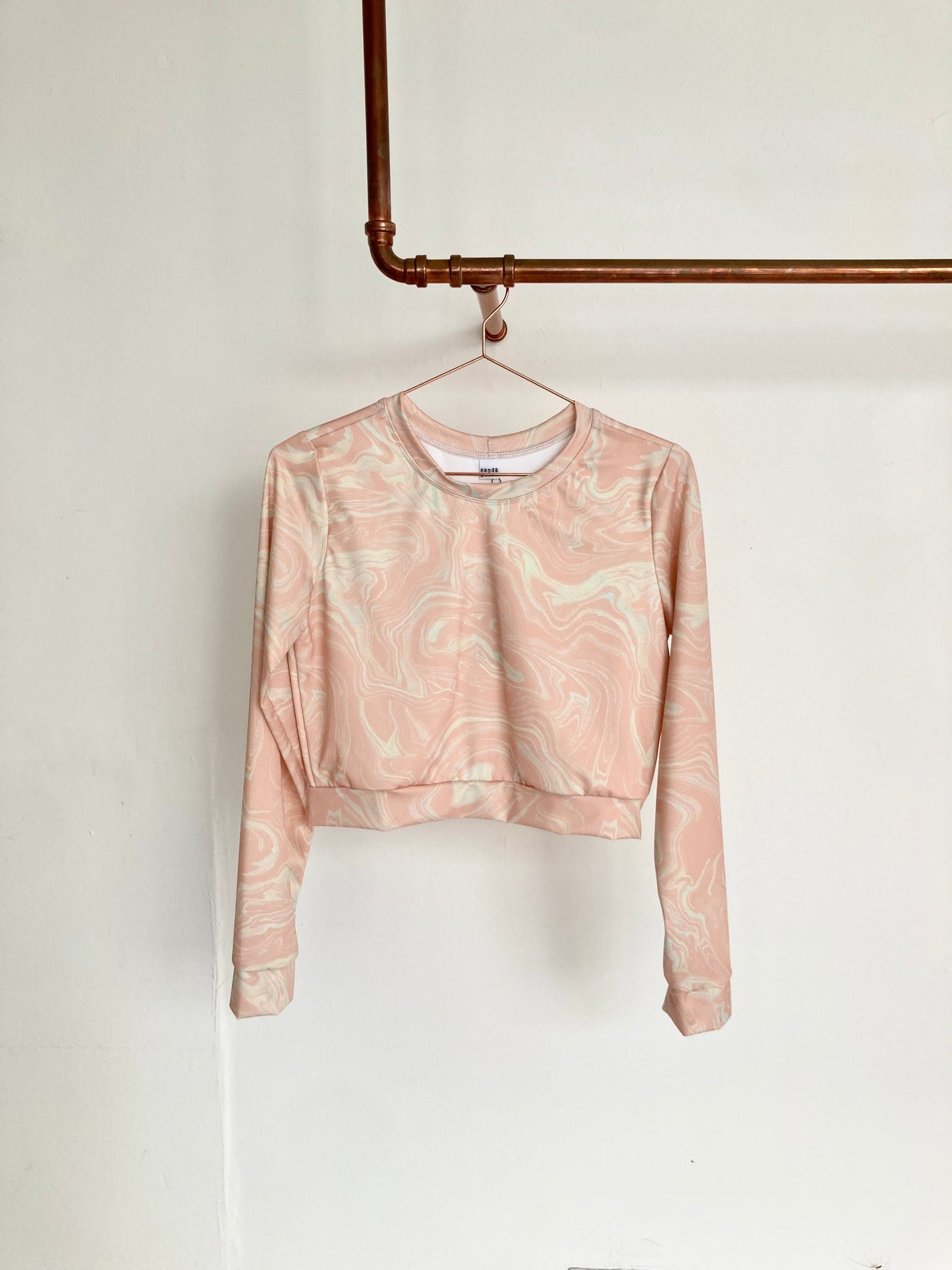 Cropped Long Sleeved Top - Sublime